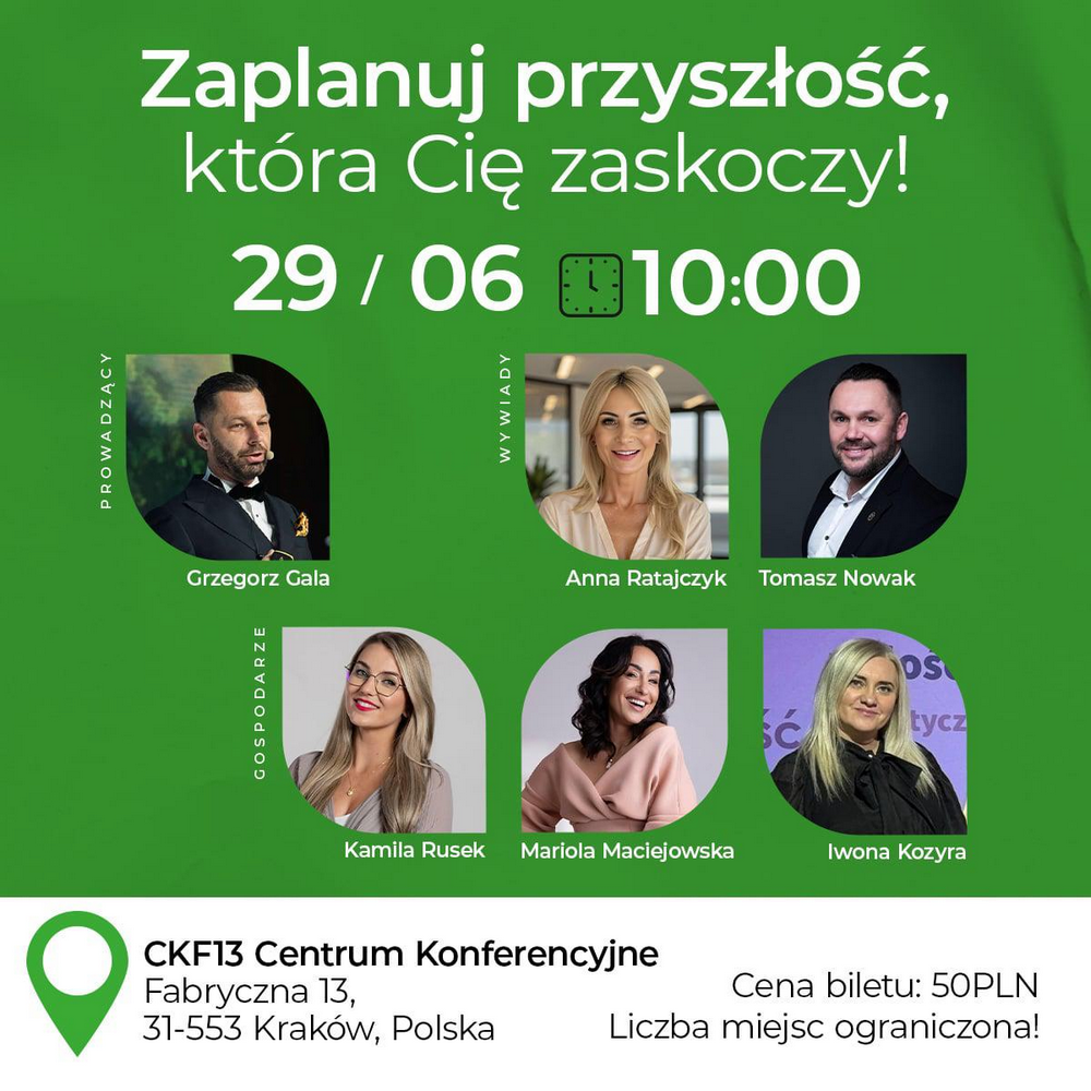 Zaproszenie na szkolenie Konsultant Kraków