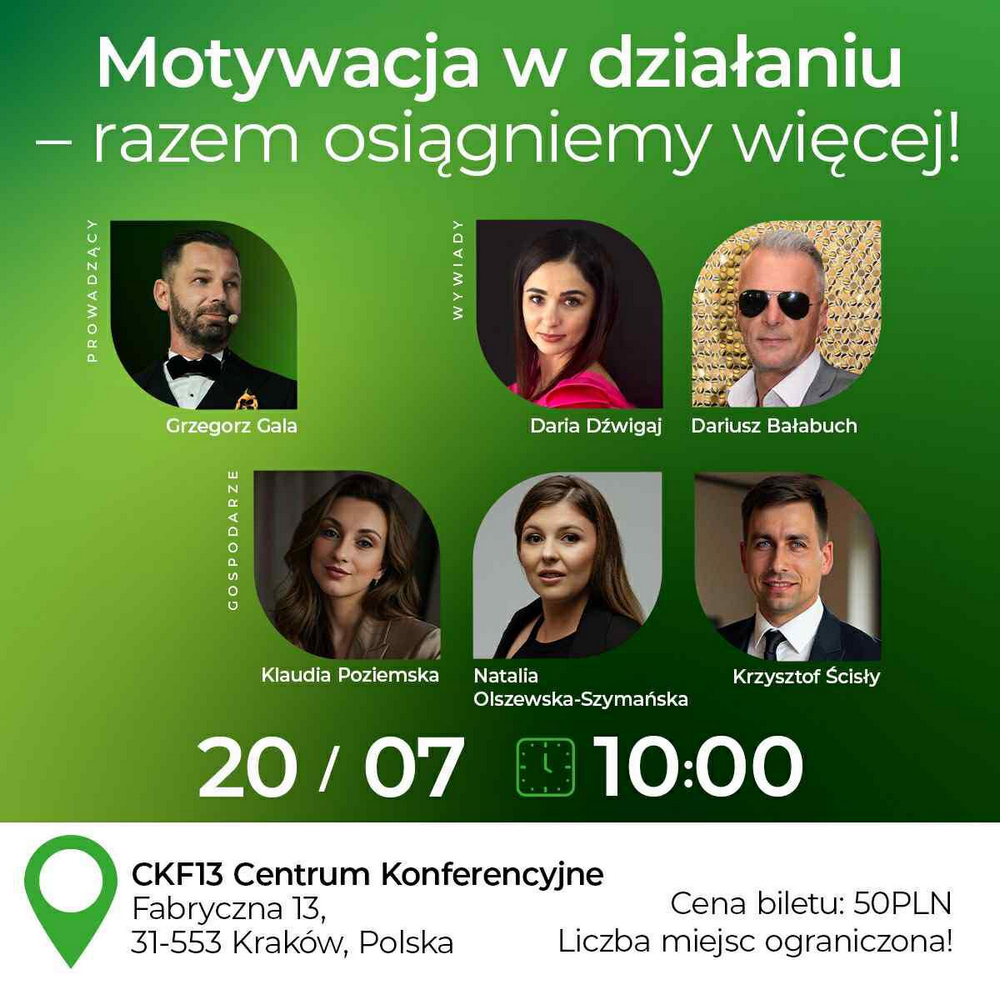 Zaproszenie na szkolenie Konsultant Kraków