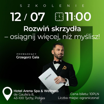 Zaproszenie na szkolenie Konsultant TYCHY