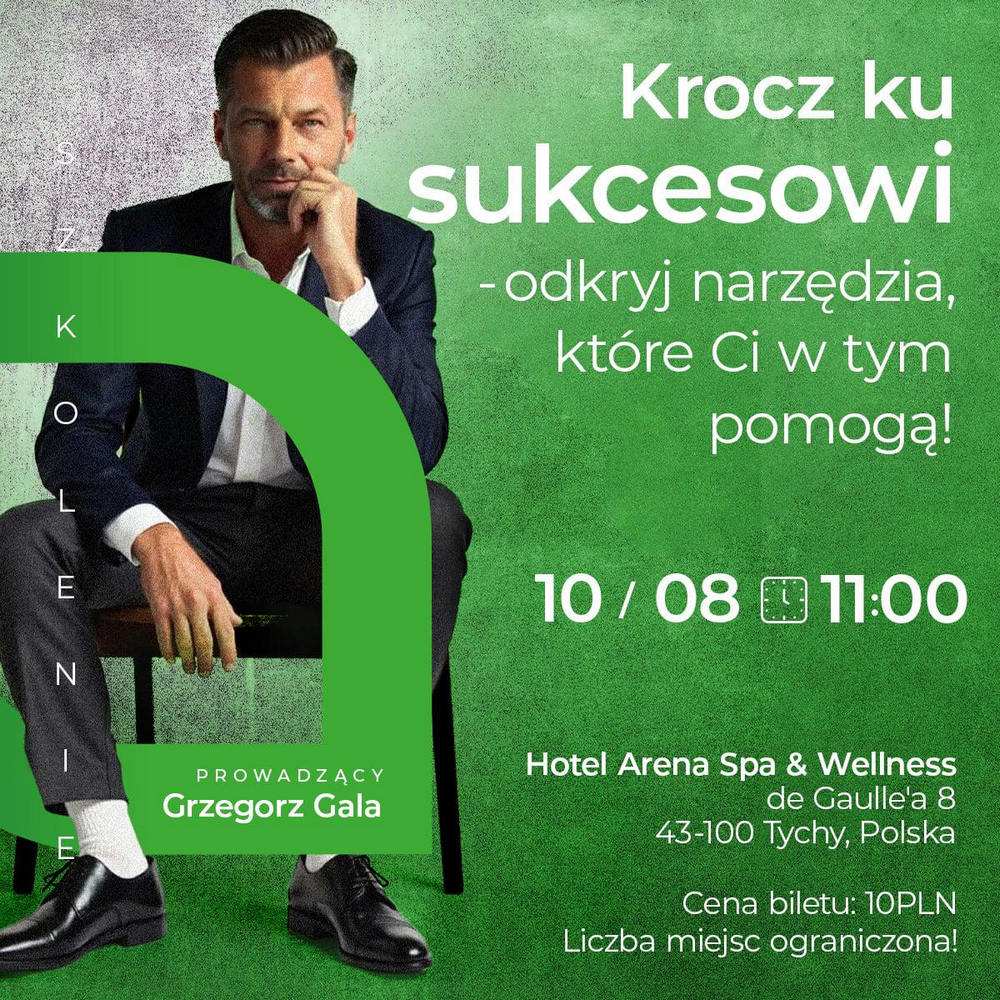 Zaproszenie na szkolenie Konsultant TYCHY