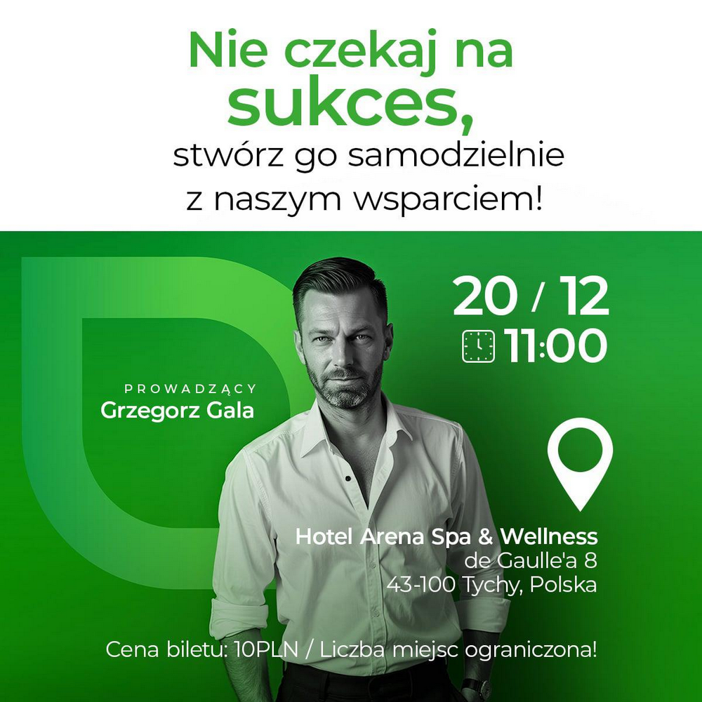 Zaproszenie na szkolenie Konsultant TYCHY