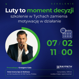 Zaproszenie na szkolenie Konsultant TYCHY