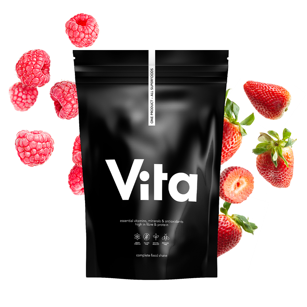 VITA SHAKE strawberry&amp; raspberry