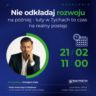 Zaproszenie na szkolenie Konsultant TYCHY