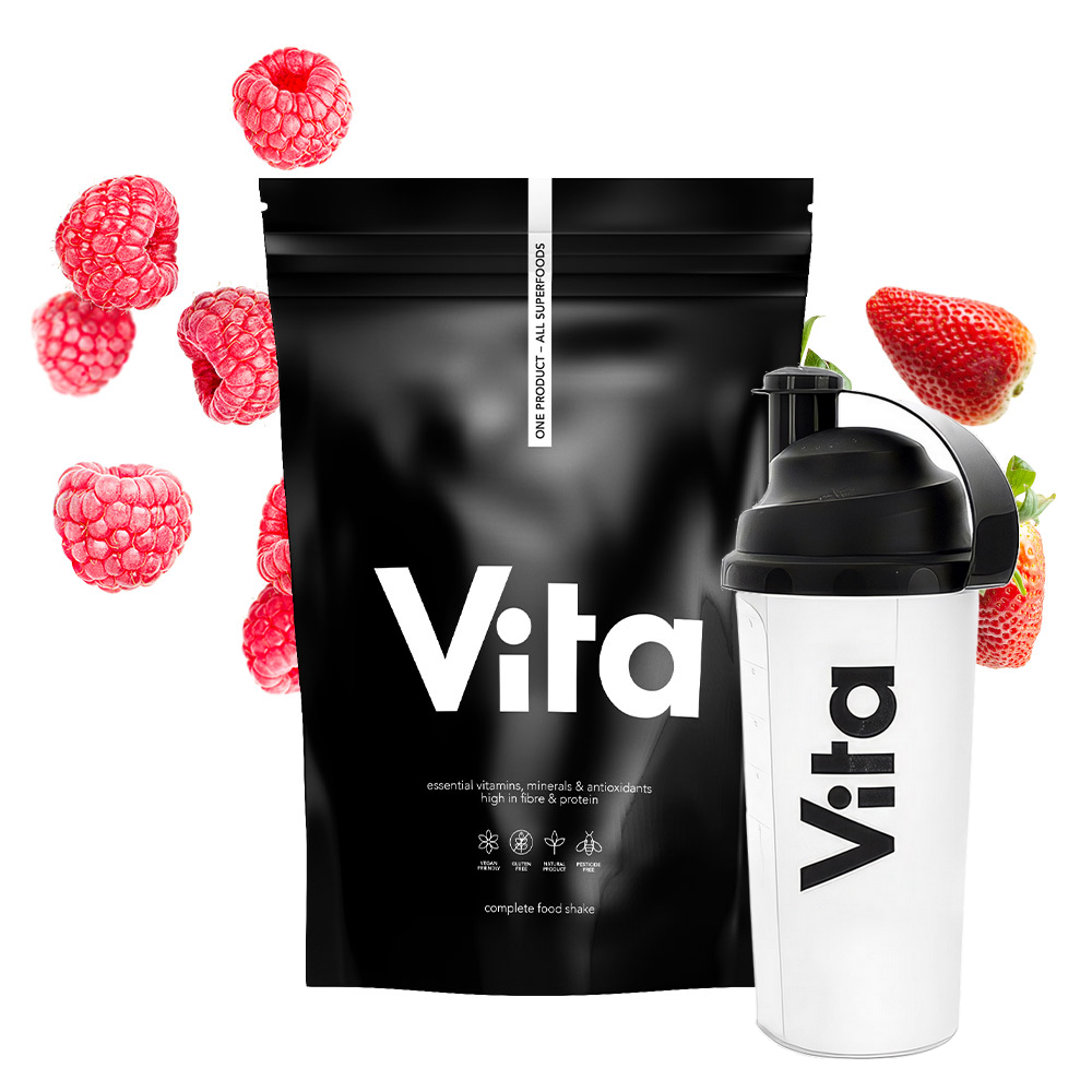 VITA SHAKE strawberry&amp; raspberry
