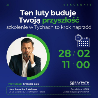 Zaproszenie na szkolenie Konsultant TYCHY