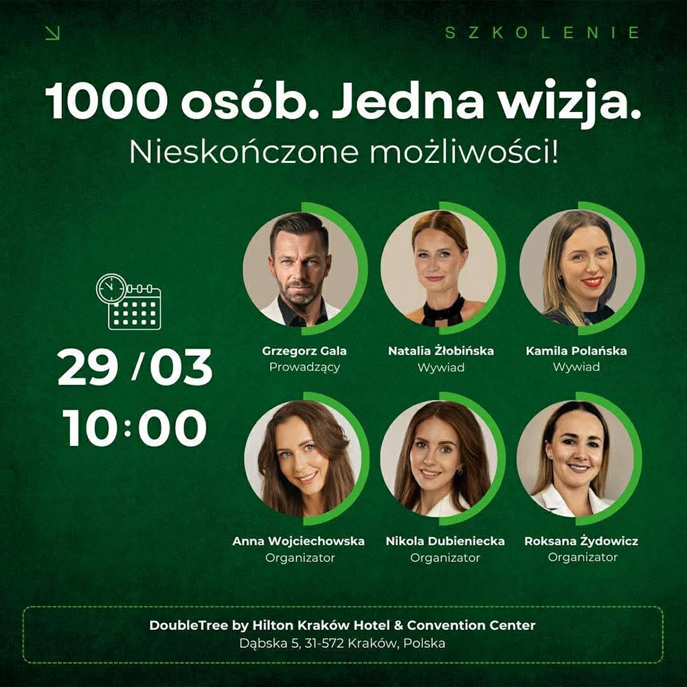 Invitation to the training course Consultant KRAKÓW