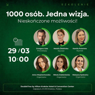 Invitation to the training course Consultant KRAKÓW
